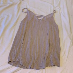 AMERICAN EAGLE CAMI MESH AND CUTOUTS SIZE M